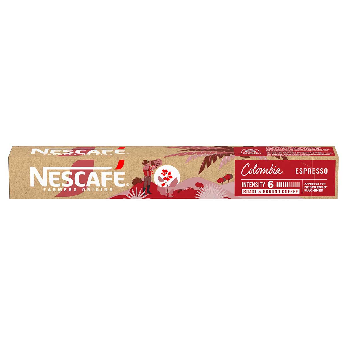 Café em Cápsula Nescafé Farmers Origins Colombia 10 Cápsulas
