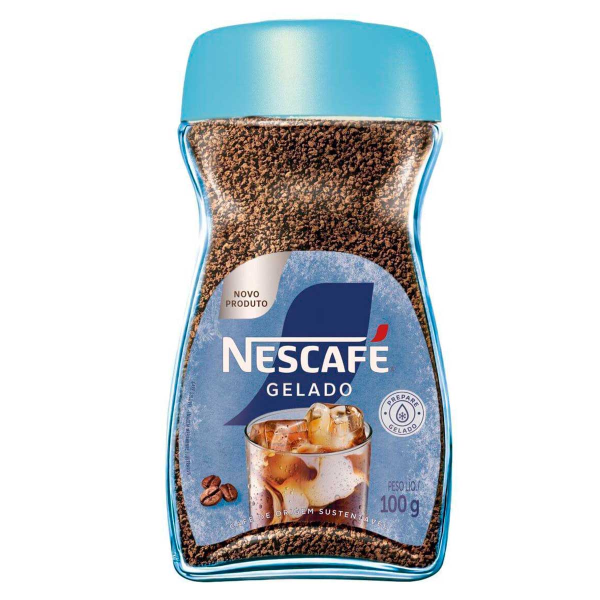 Café Solúvel Gelado Nescafé Vidro 100g