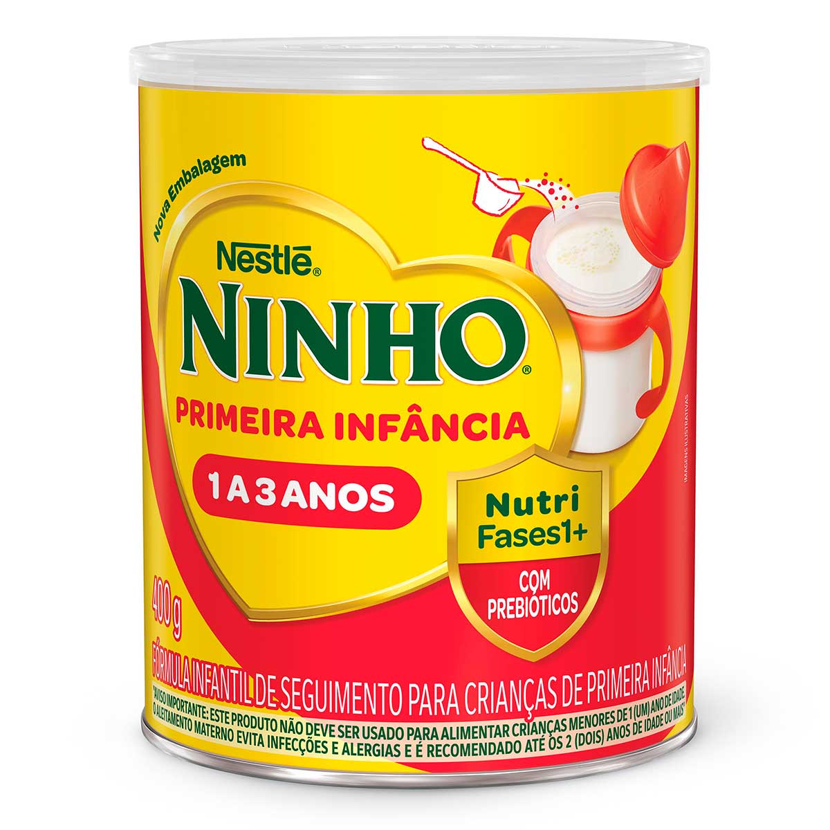 Fórmula Infantil de primeira infância Ninho Fases 1+ 400g