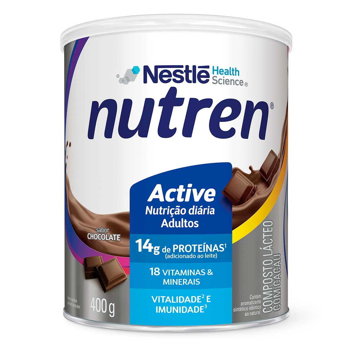 Complemento Alimentar Nutren Active Chocolate 400g