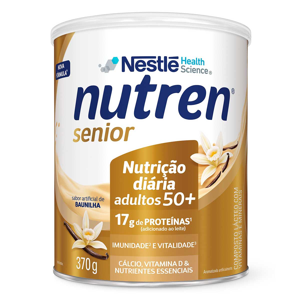 Complemento Alimentar Nutren Senior Baunilha 370g