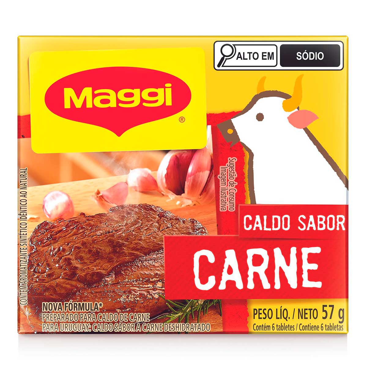 Caldo MAGGI Carne Tablete 57g