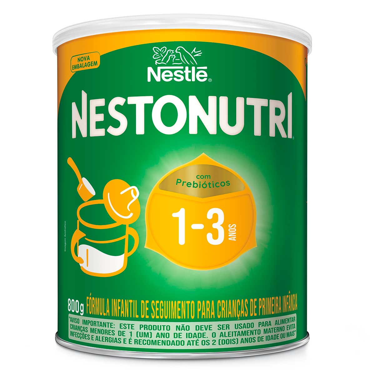 Fórmula Infantil Nestonutri 1+ 800g