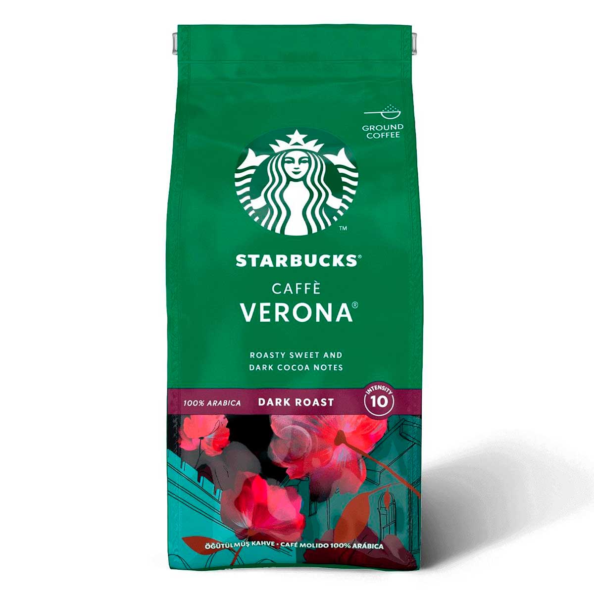 Café Starbucks Caffè Verona Torrado e Moído Torra Escura 250g