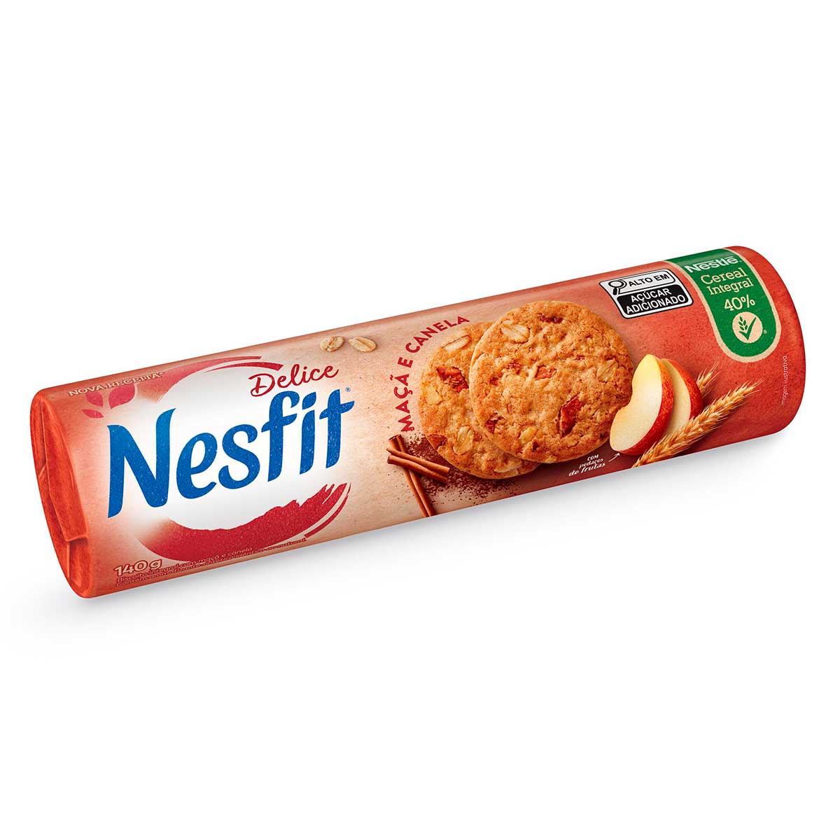Biscoito NESFIT Delice Maçã e Canela 140g