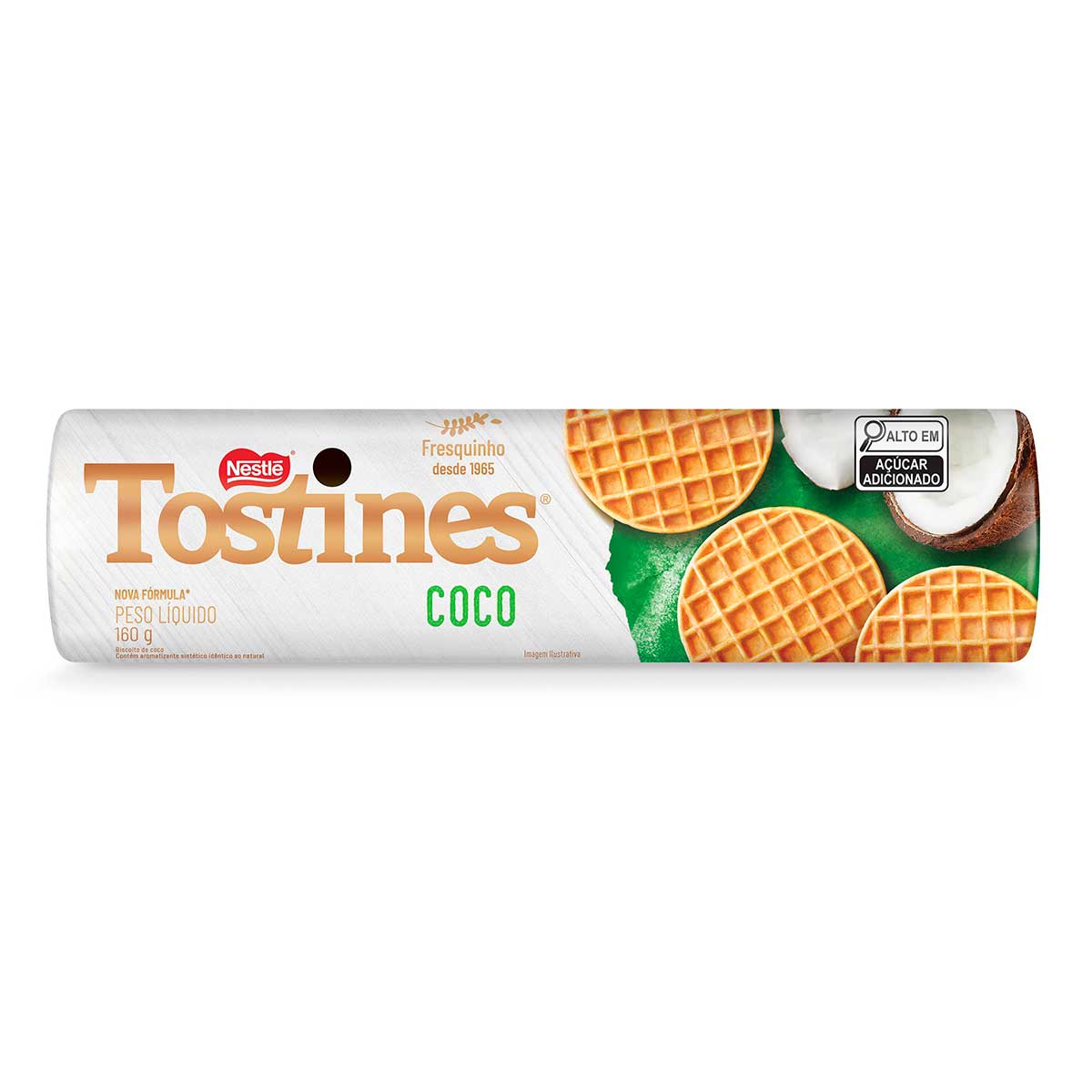 Biscoito TOSTINES Coco 160g