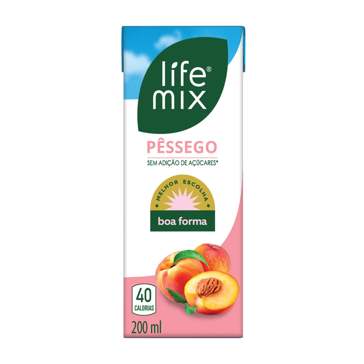Néctar de Pêssego Luminus Life 200ml
