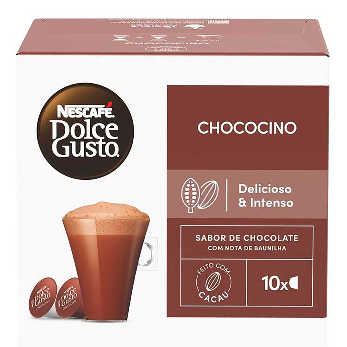 Chococino Nescafé Dolce Gusto 10 Cápsulas