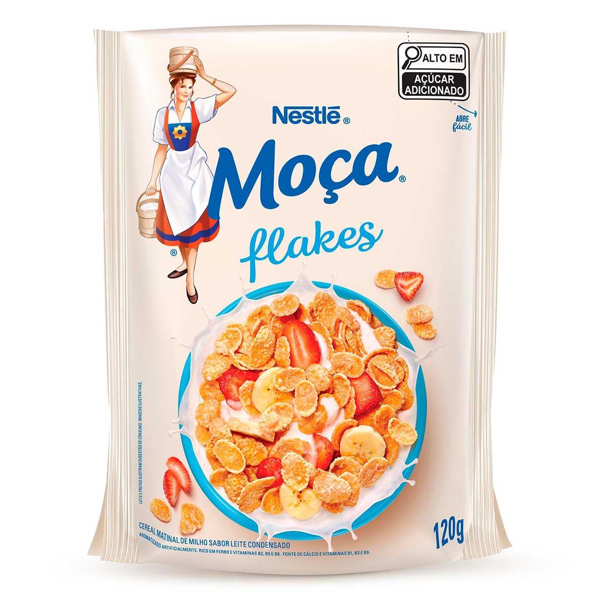 Cereal Matinal Moça Flakes 120g