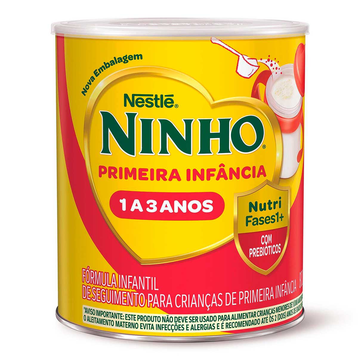 Fórmula Infantil Ninho Primeira Infância Lata 800g