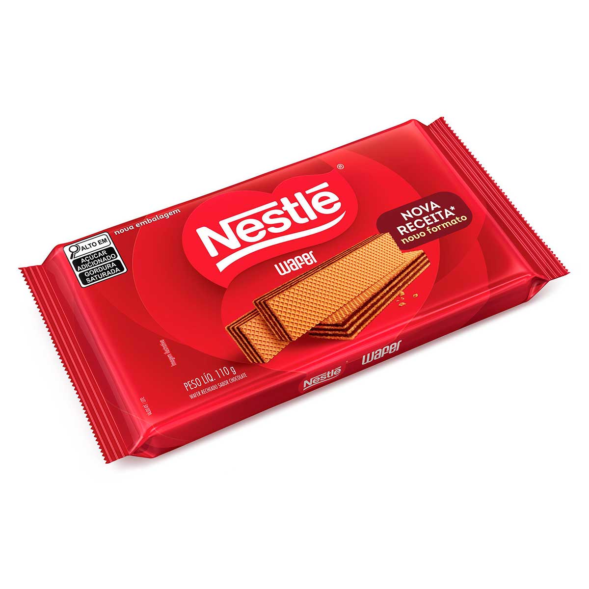 Biscoito CLASSIC Wafer Chocolate 110g