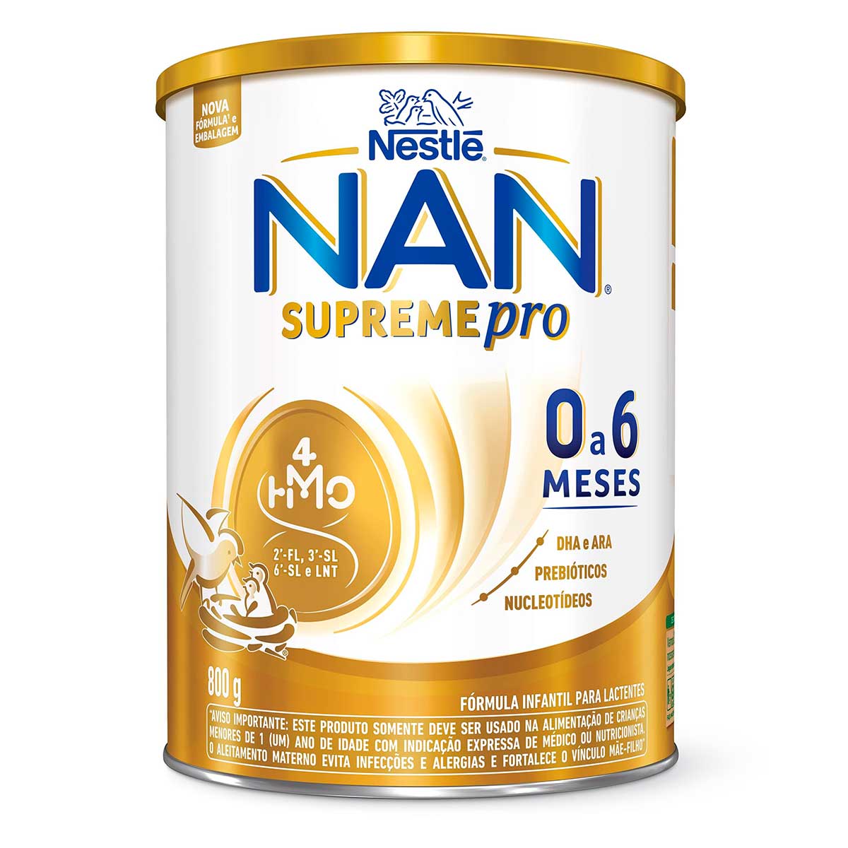 Fórmula Infantil Nan Supreme Pro 0 A 6 Meses 800g