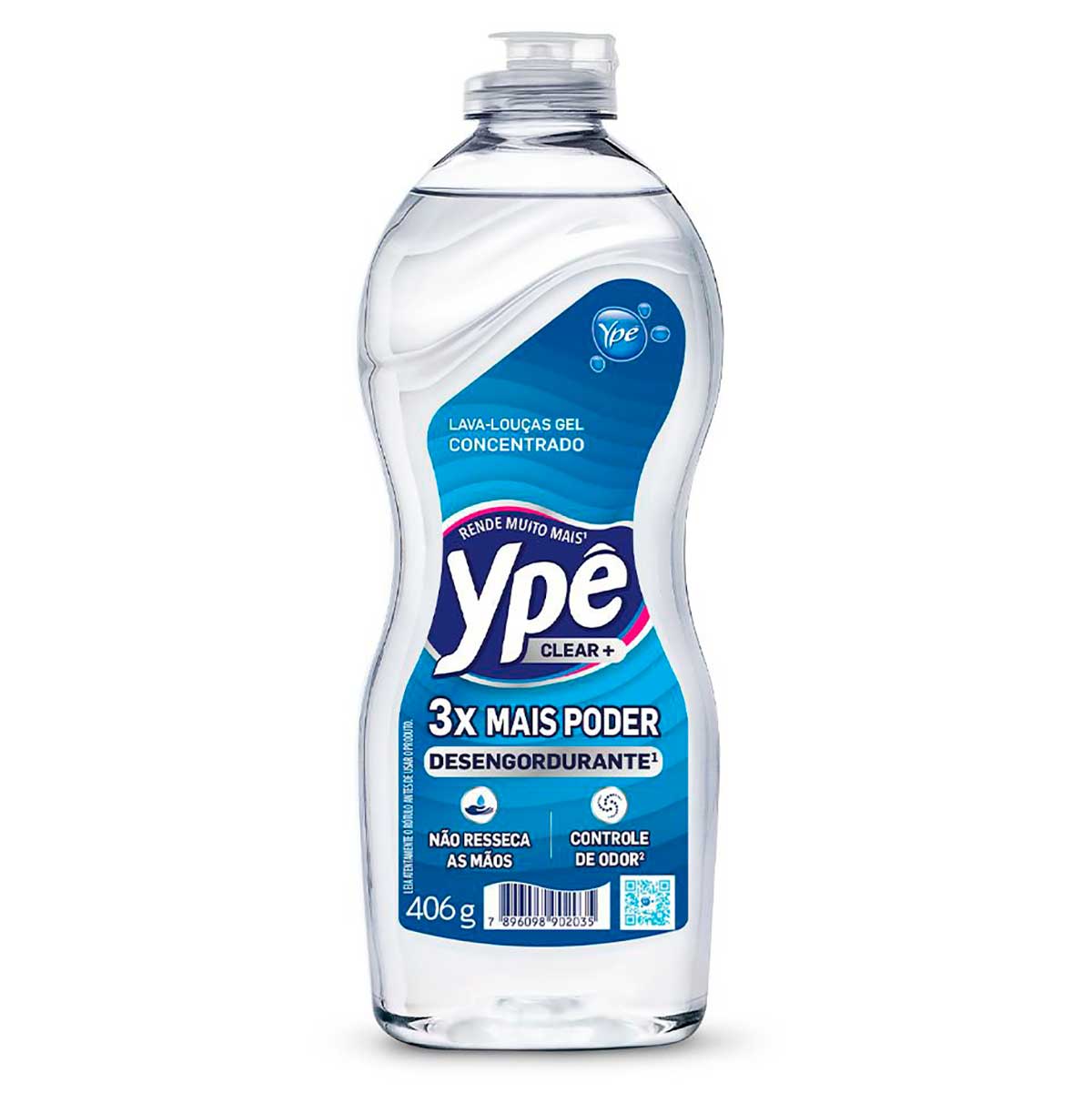 Detergente Ypê Clear 416g
