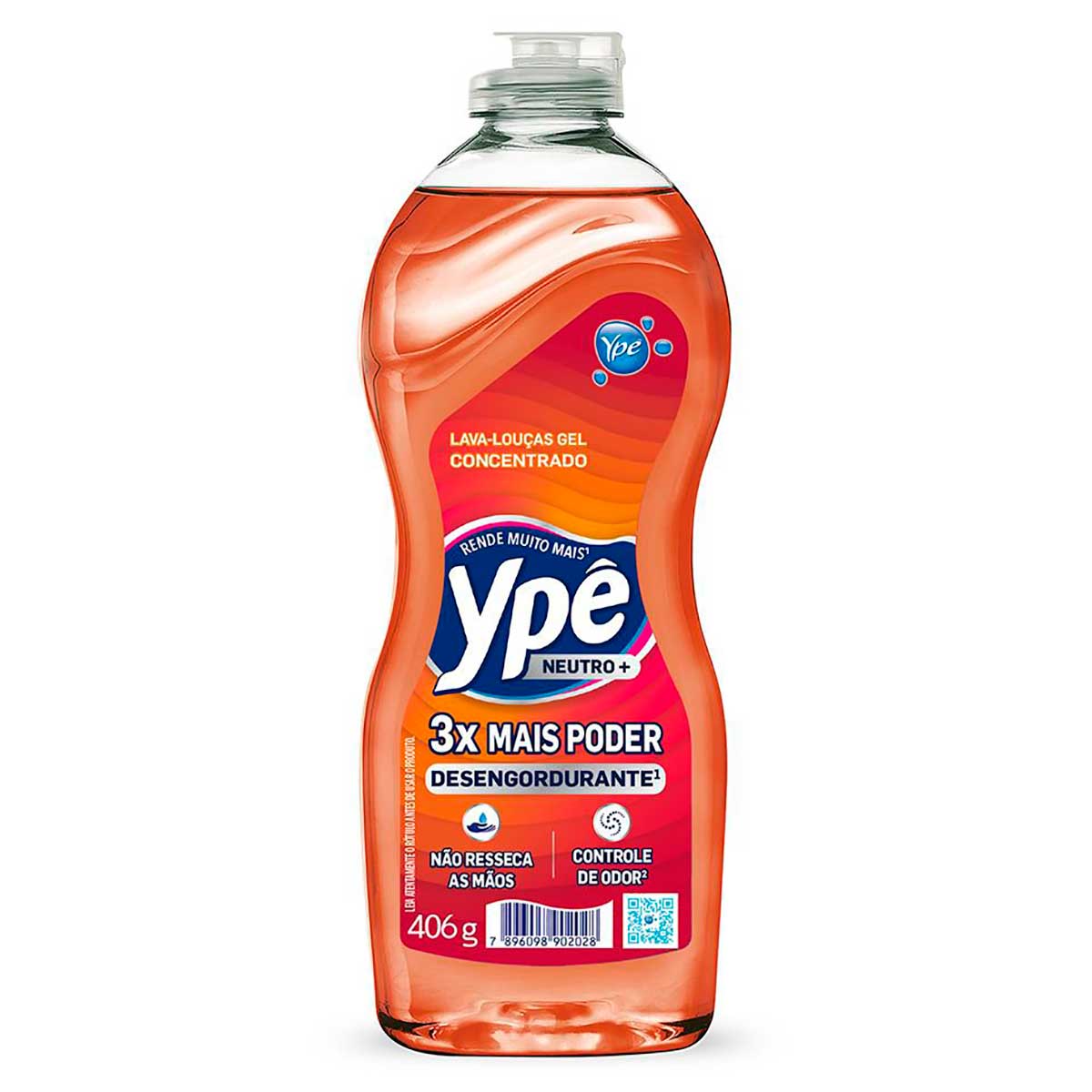 Detergente Concentrado Ypê Neutro+ 416g