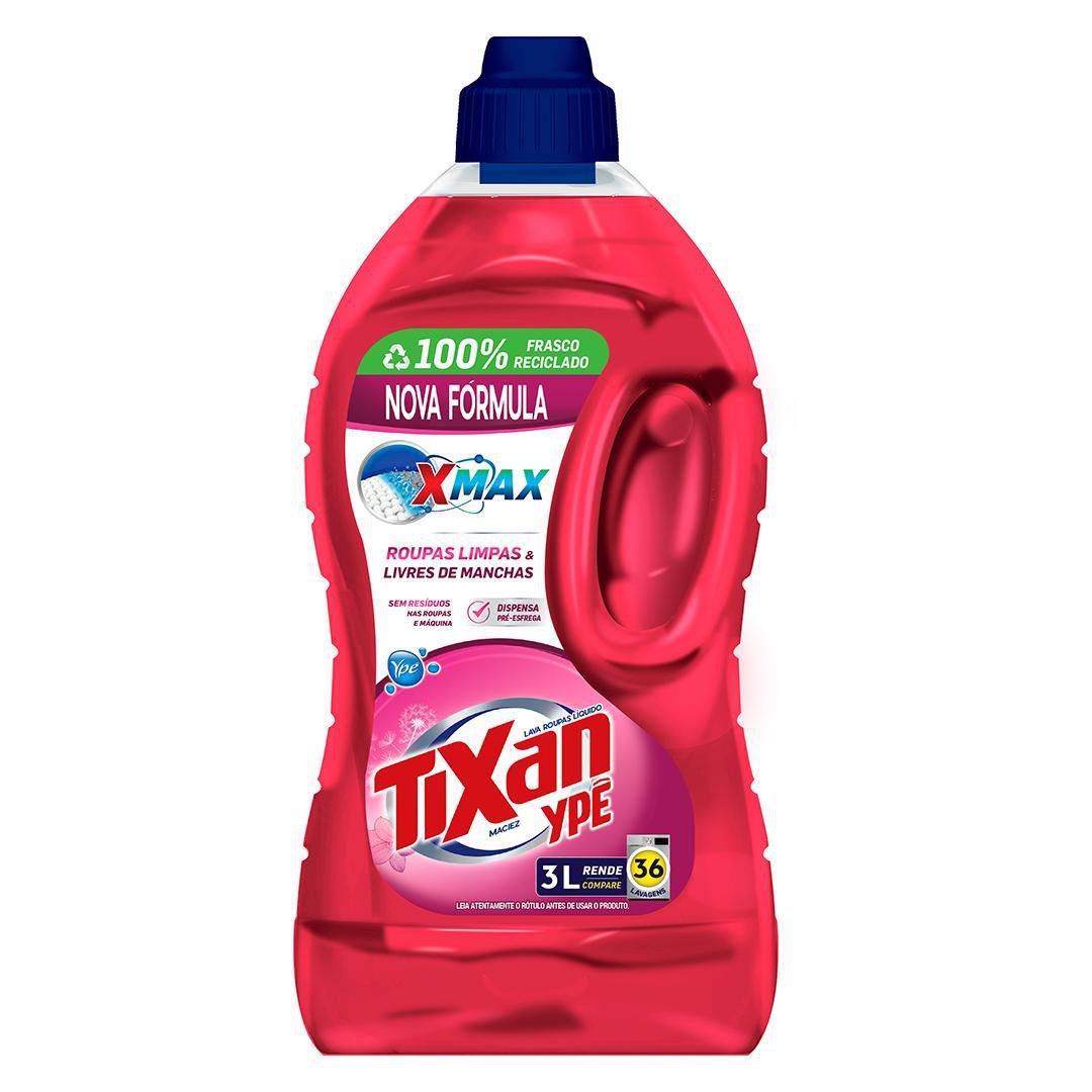 Sabão Líquido Tixan Ypê Maciez 3L