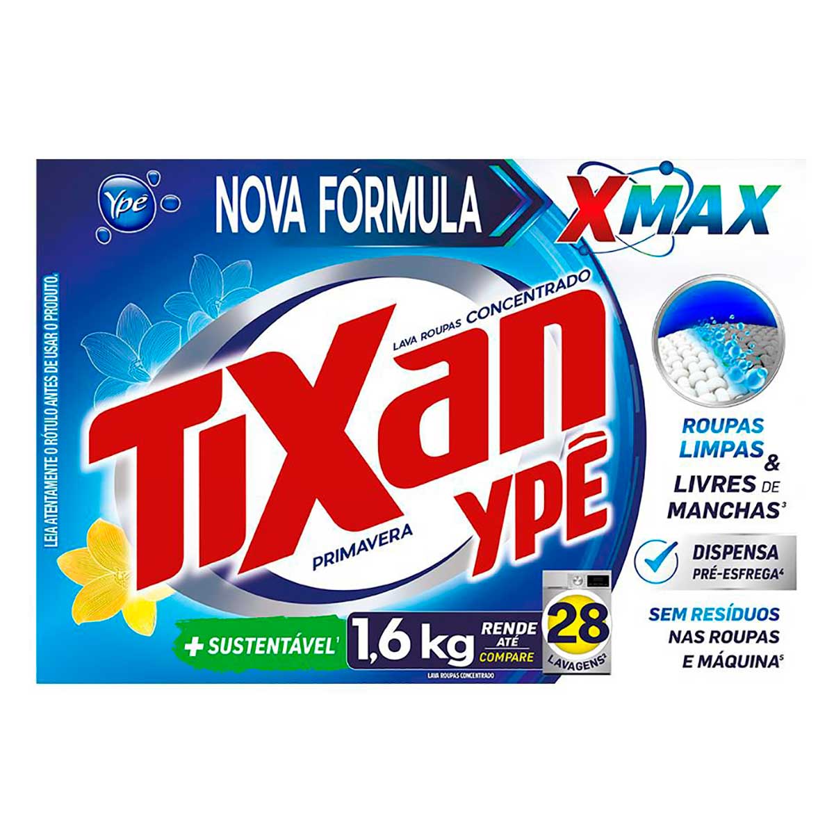 Sabão em Pó Tixan Ypê Primavera 1,6Kg