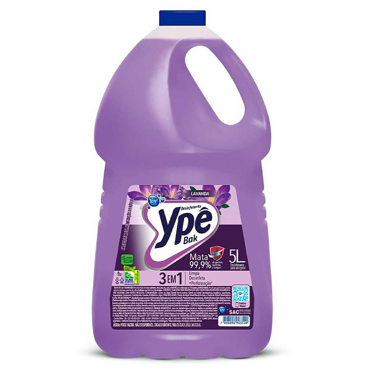 Desinfetante Bak Ypê Lavanda 5 L