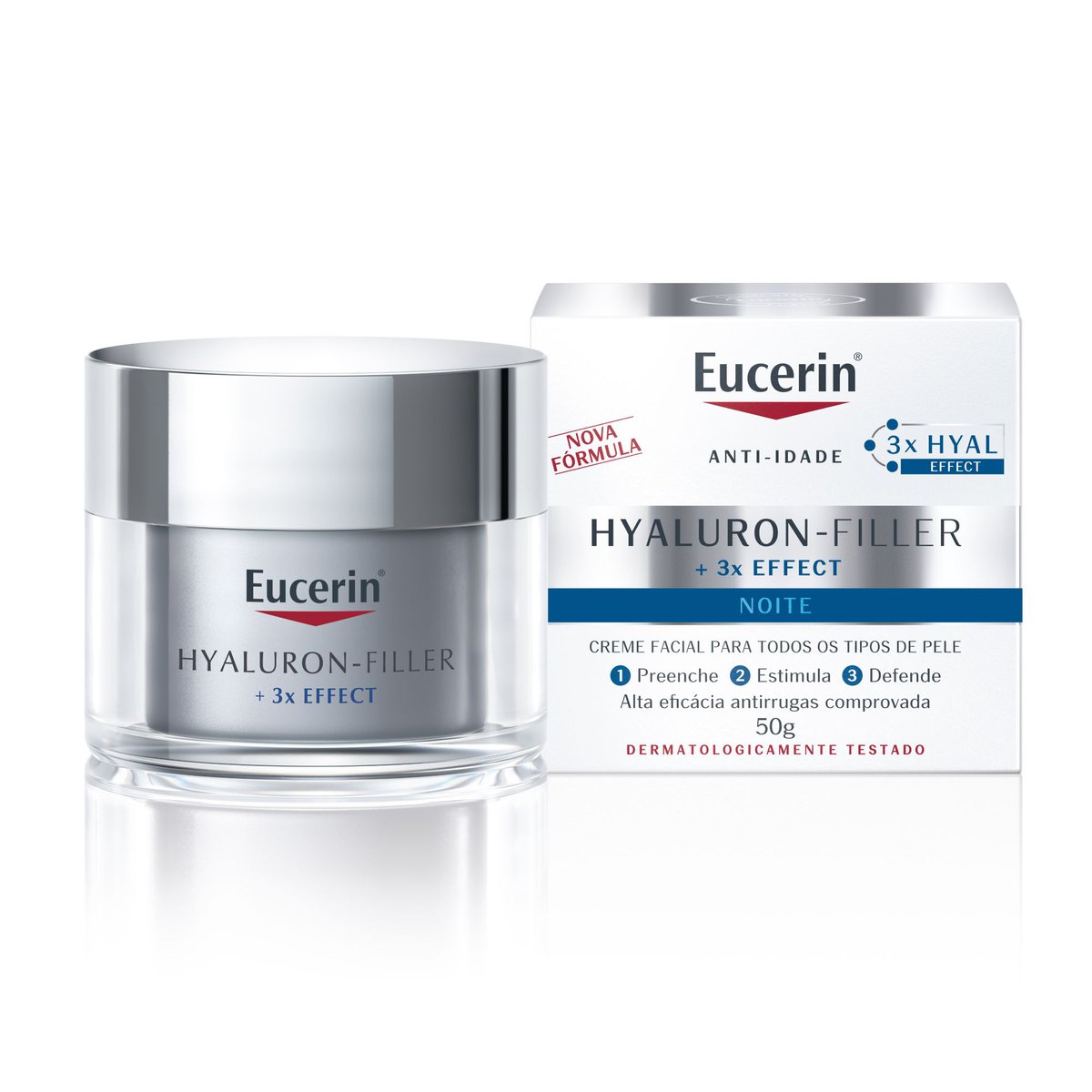 Creme Facial Antirrugas Noite Eucerin Hy-fi 3x Effect 50ml