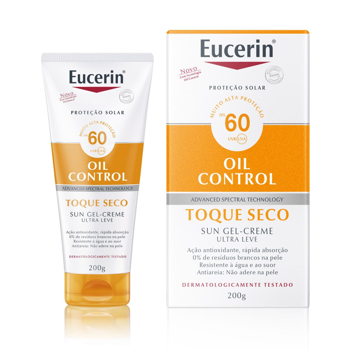 Loção Corporal FPS 60Toque Seco Eucerin Sun 200ml
