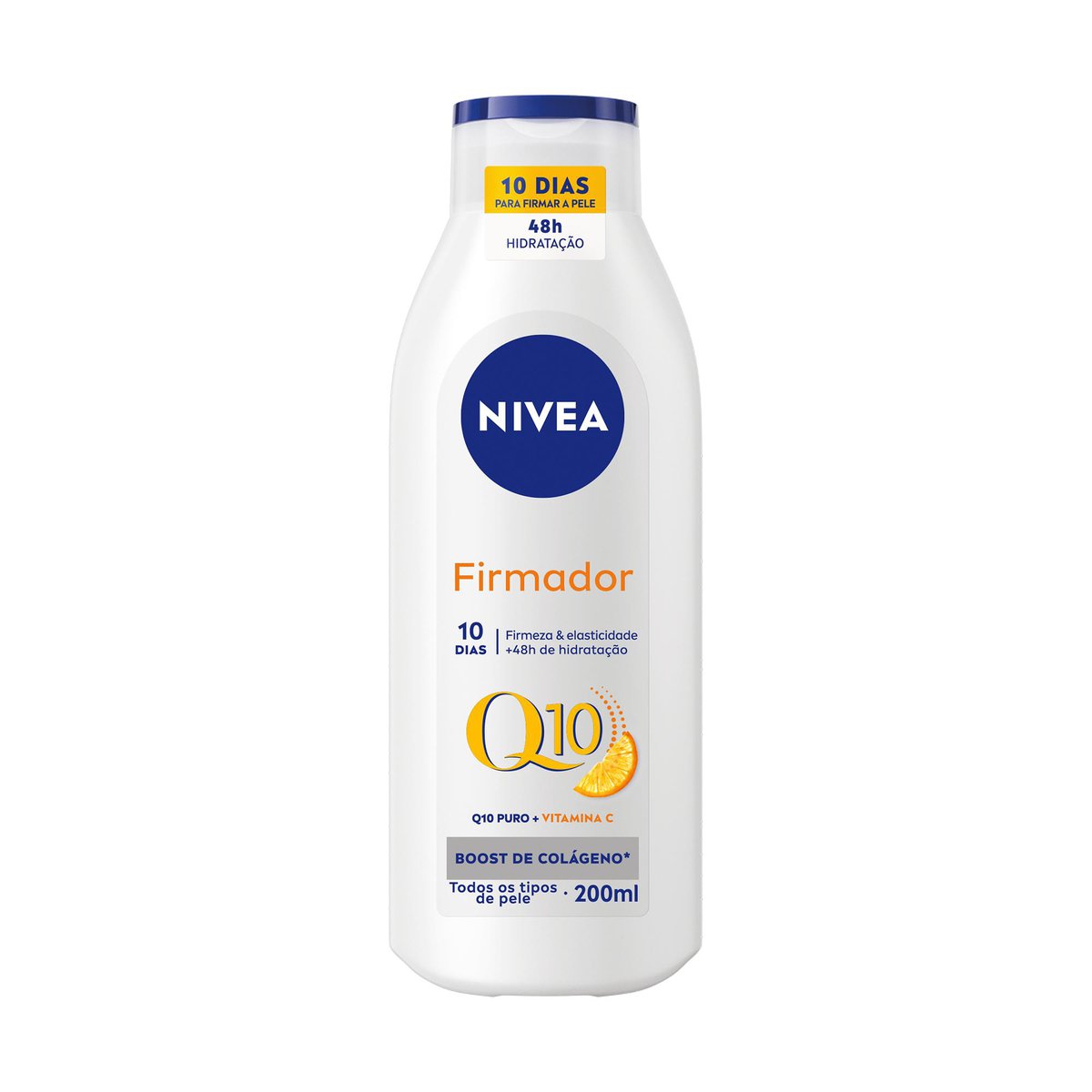 Loção Hidratante Firmador NIVEA Q10 + Todos os tipos de pele 200ml