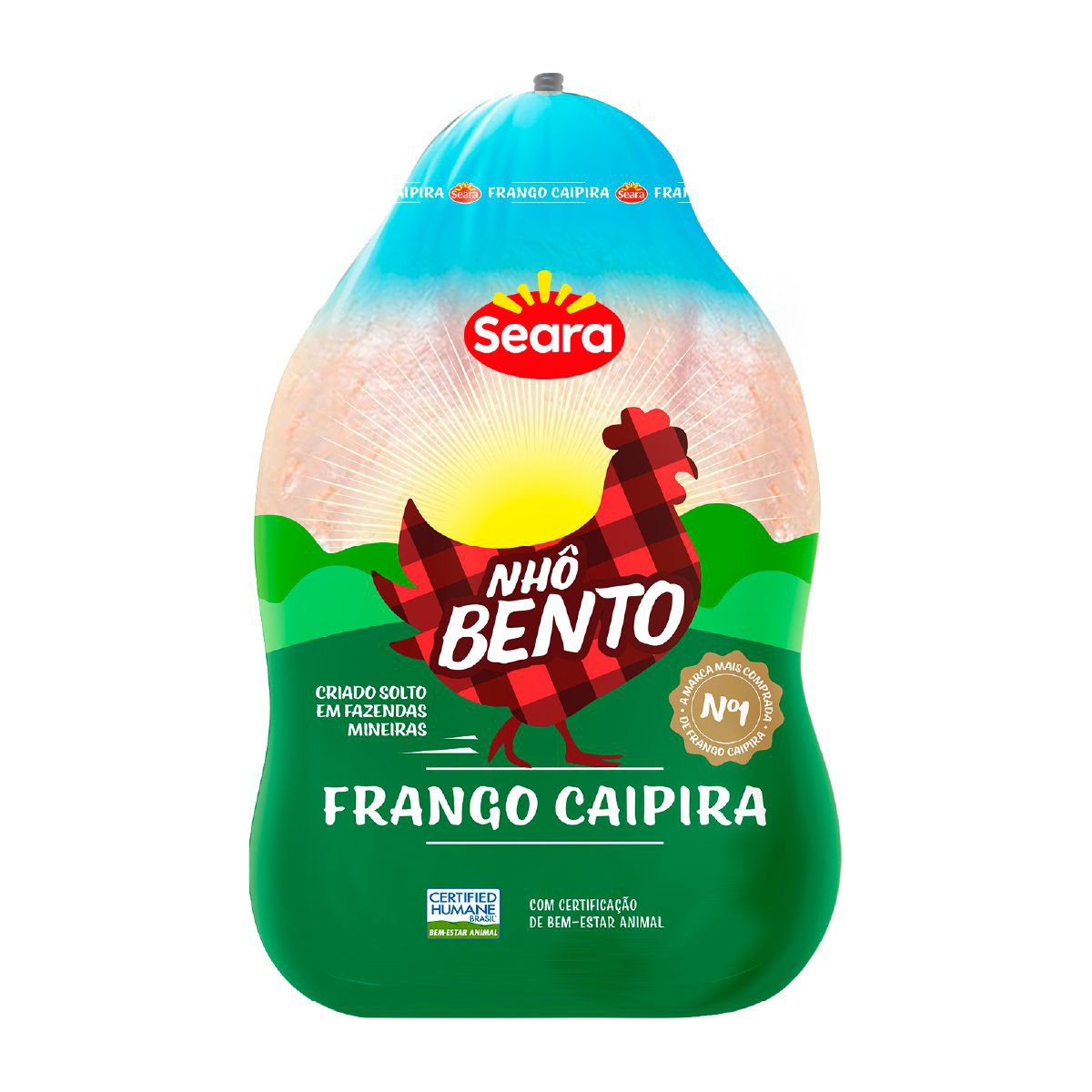 Frango Caipira Congelado Carrefour Aproximadamente 2,5 kg