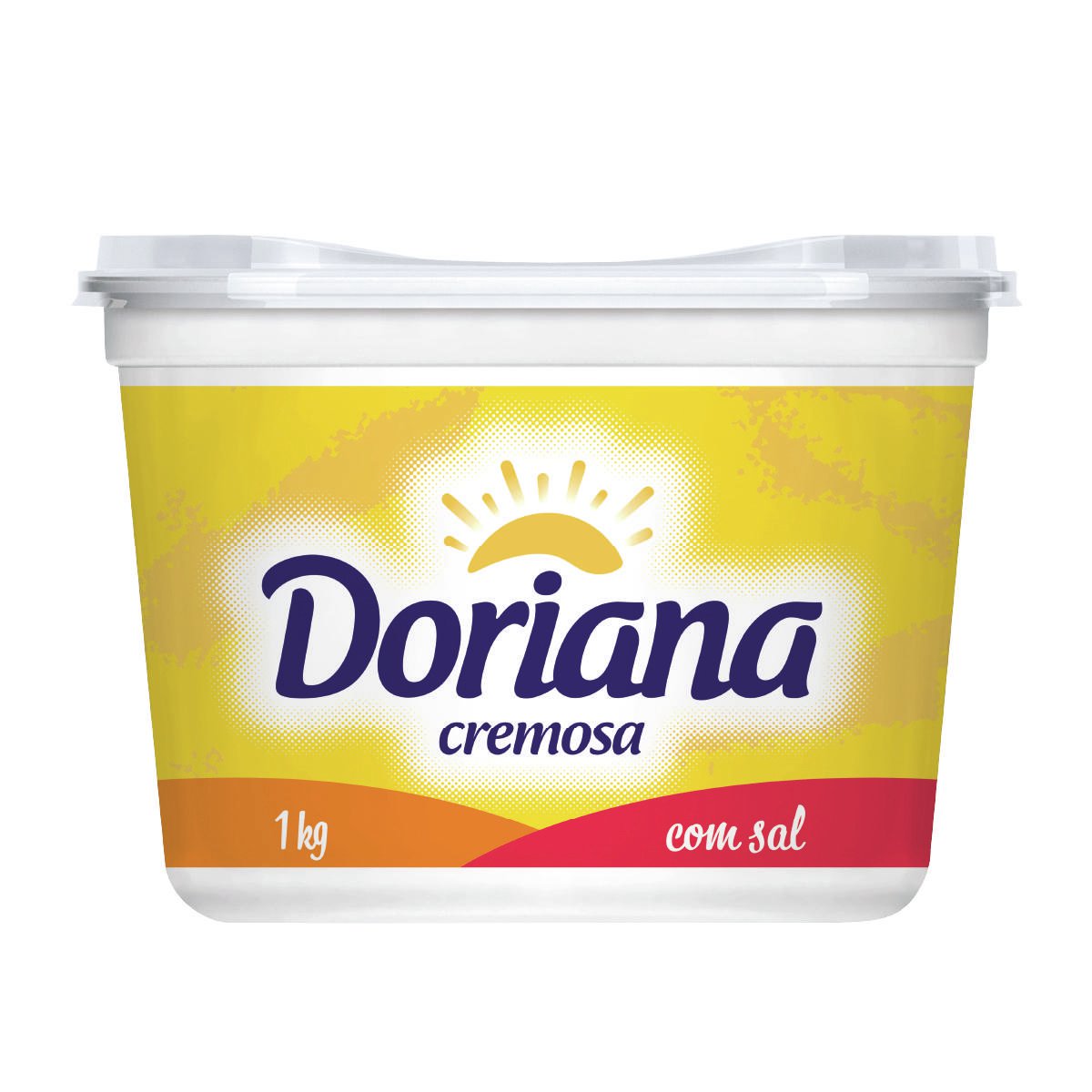 Margarina Cremosa com Sal Doriana 1 Kg
