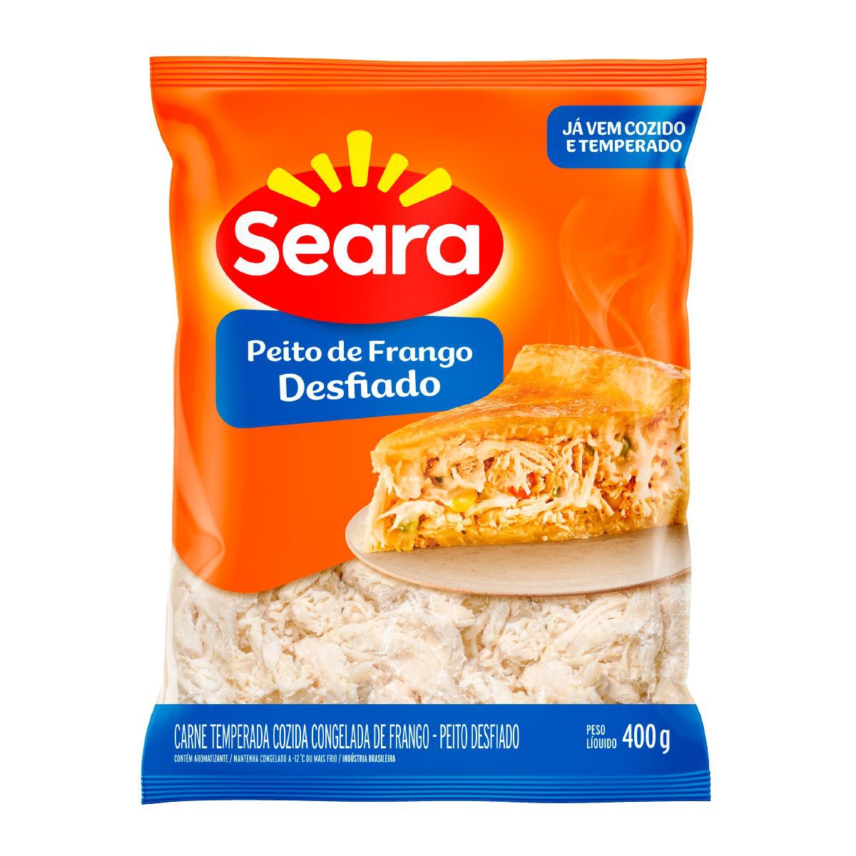 Peito de Frango desfiado Seara 400g