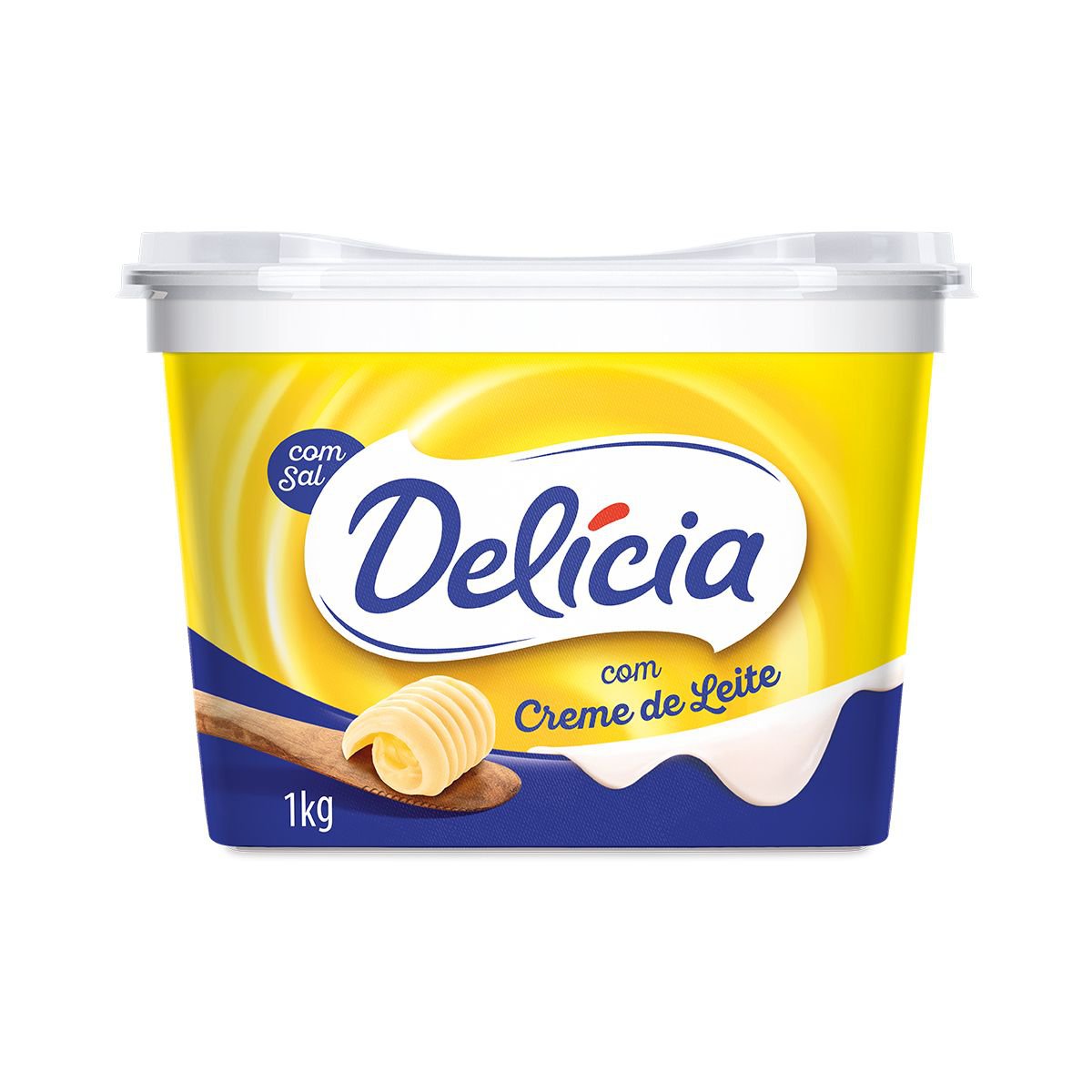 Margarina Delícia com Creme de Leite com Sal 1Kg