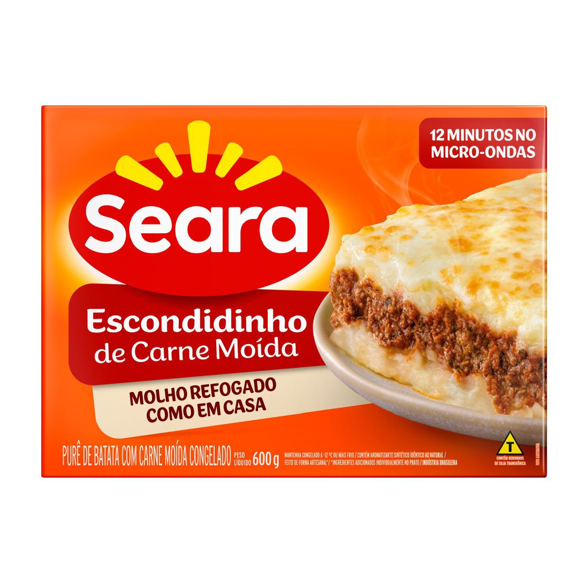 Escondidinho de Carne Seara 600g