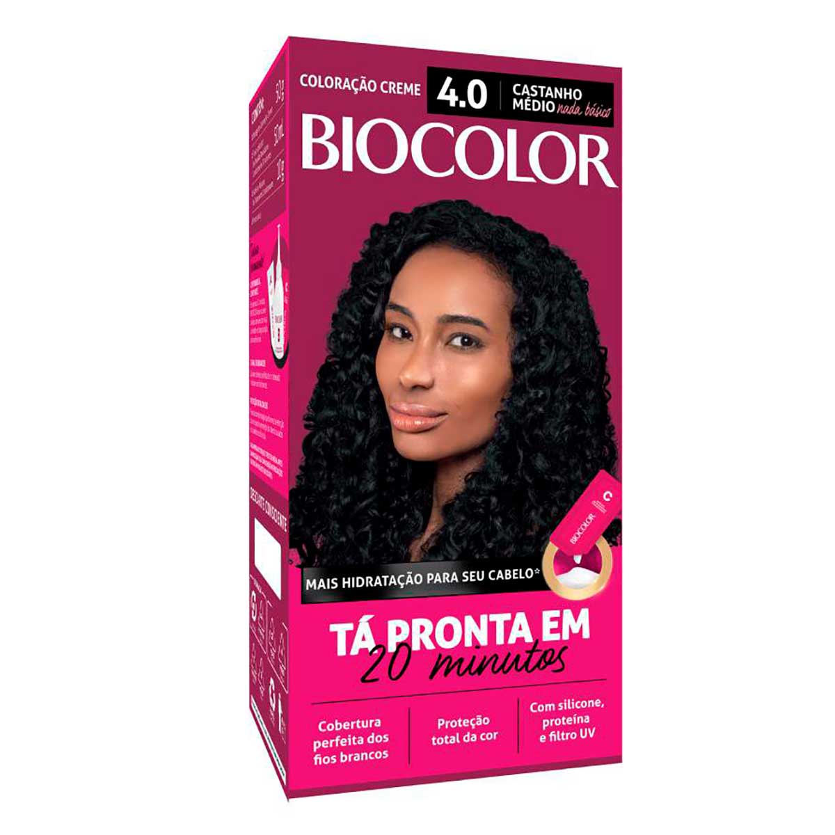 Tinta de Cabelo Biocolor Mini Kit Castanho Malícia 4.0
