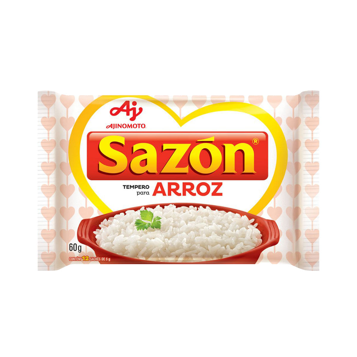 Tempero Pronto para Arroz com Sal Sazon 60g