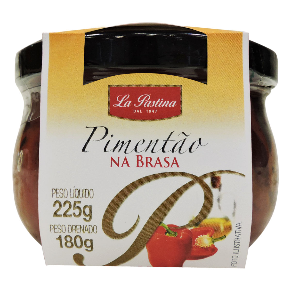 Pimentão Vermelho na Brasa La Pastina 180g