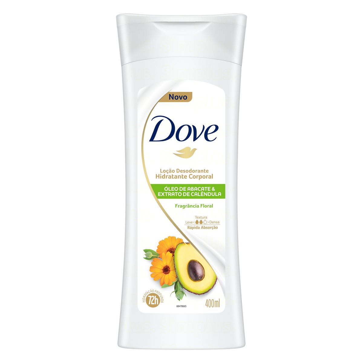 Loção Desodorante Hidratante Corporal Dove Româ e Verbena 200 ml