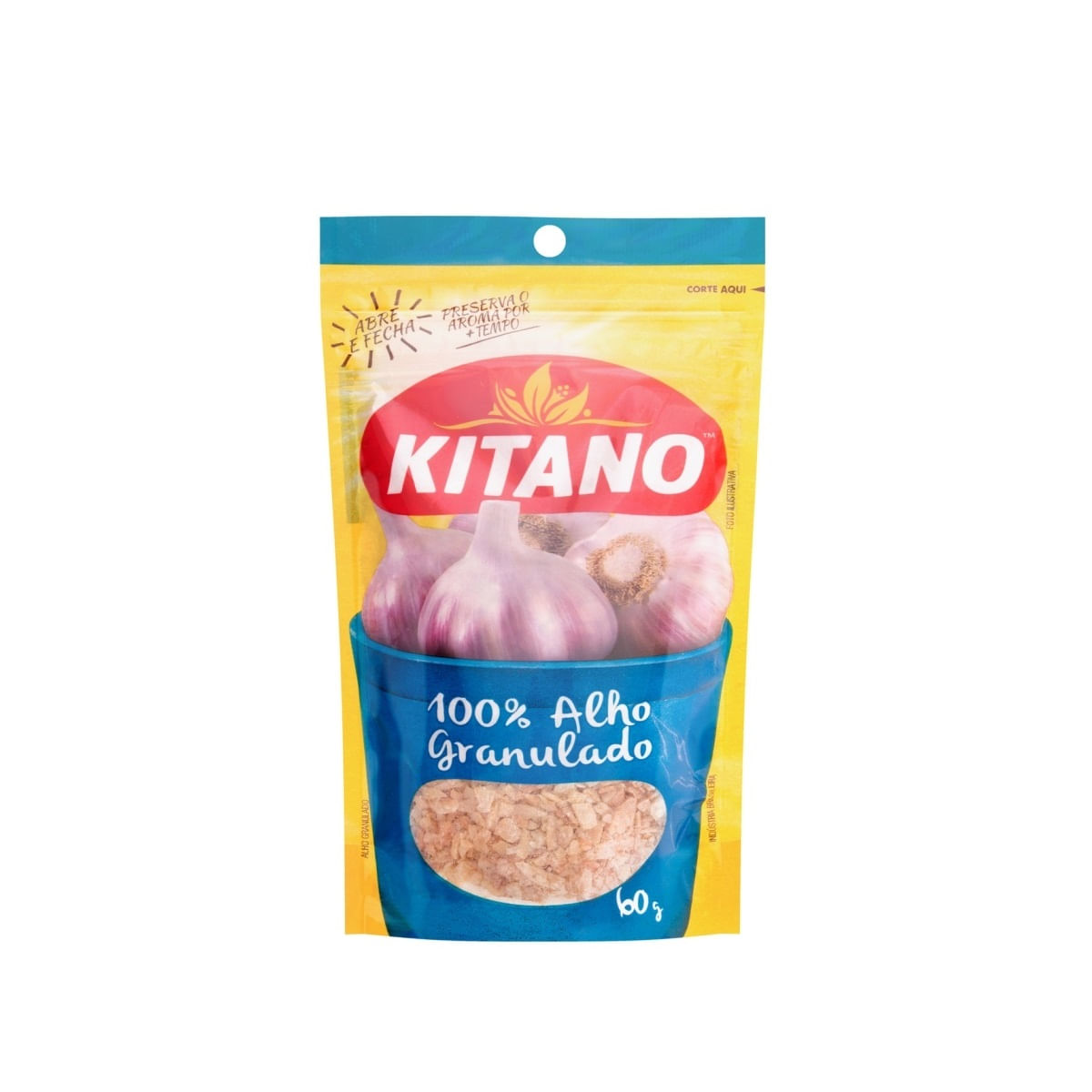 Alho Granulado Desidratado Kitano 60g