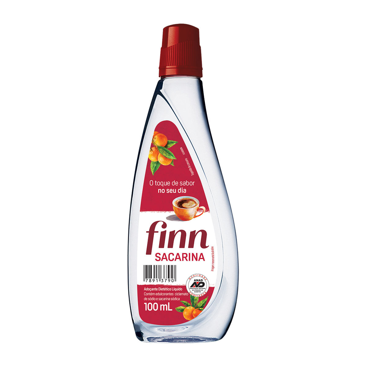 Adoçante Líquido Sacarina Finn 100ml | Carrefour