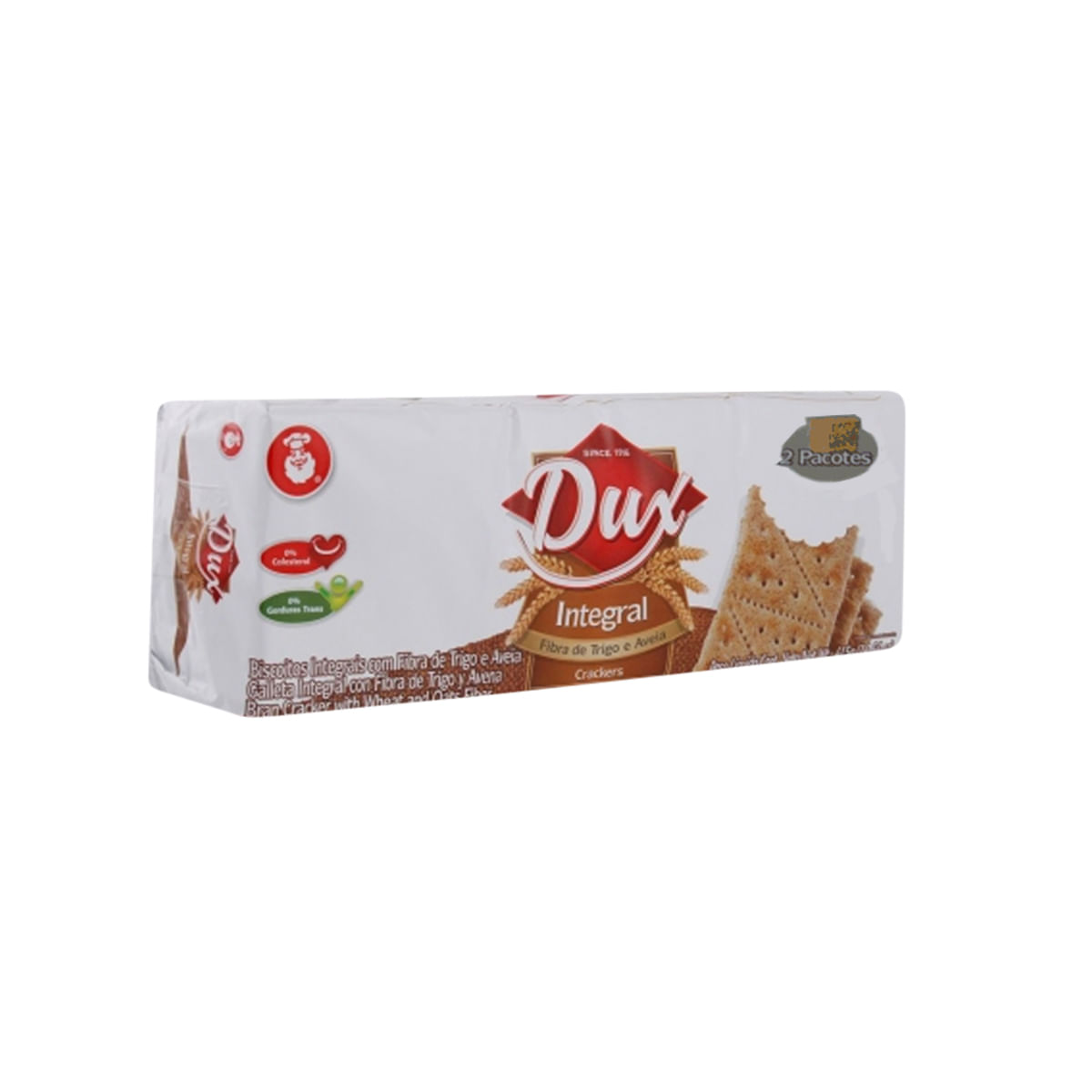 Biscoto Cream Cracker Integral Dux 276g