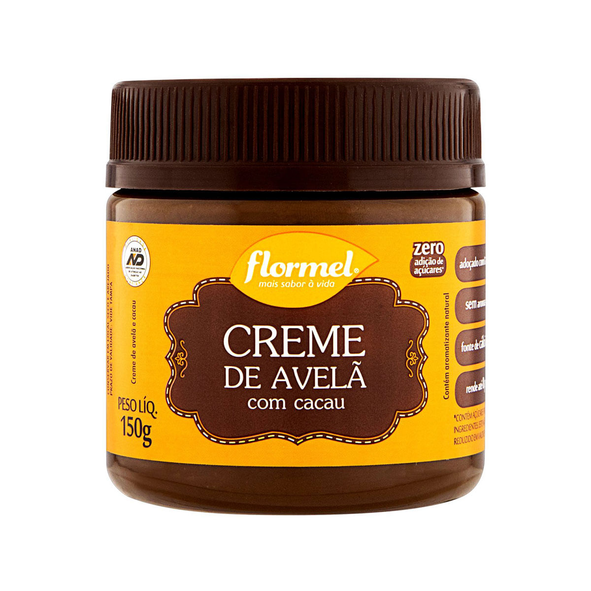 Creme de Avelã com Cacau Flormel 150g