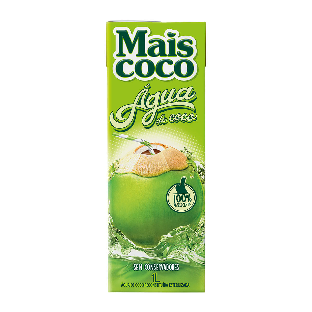 Água de Coco Mais Coco 1 Litro