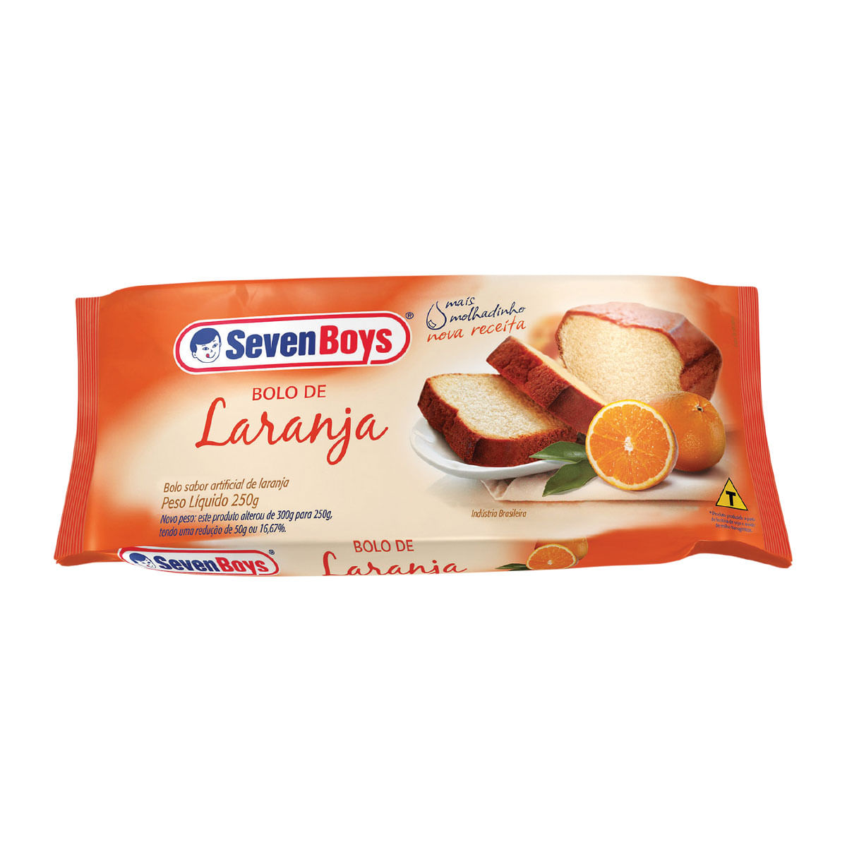 Bolo de Laranja Seven Boys 250g