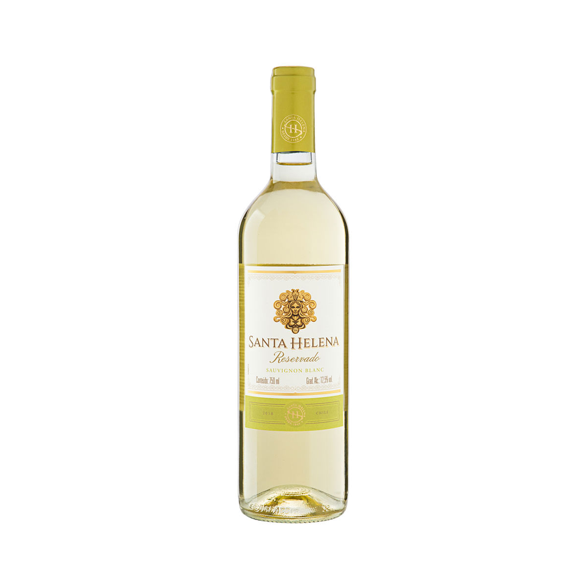 Vinho Chileno Branco Seco Reservado Santa Helena Sauvignon Blanc Garrafa 750ml