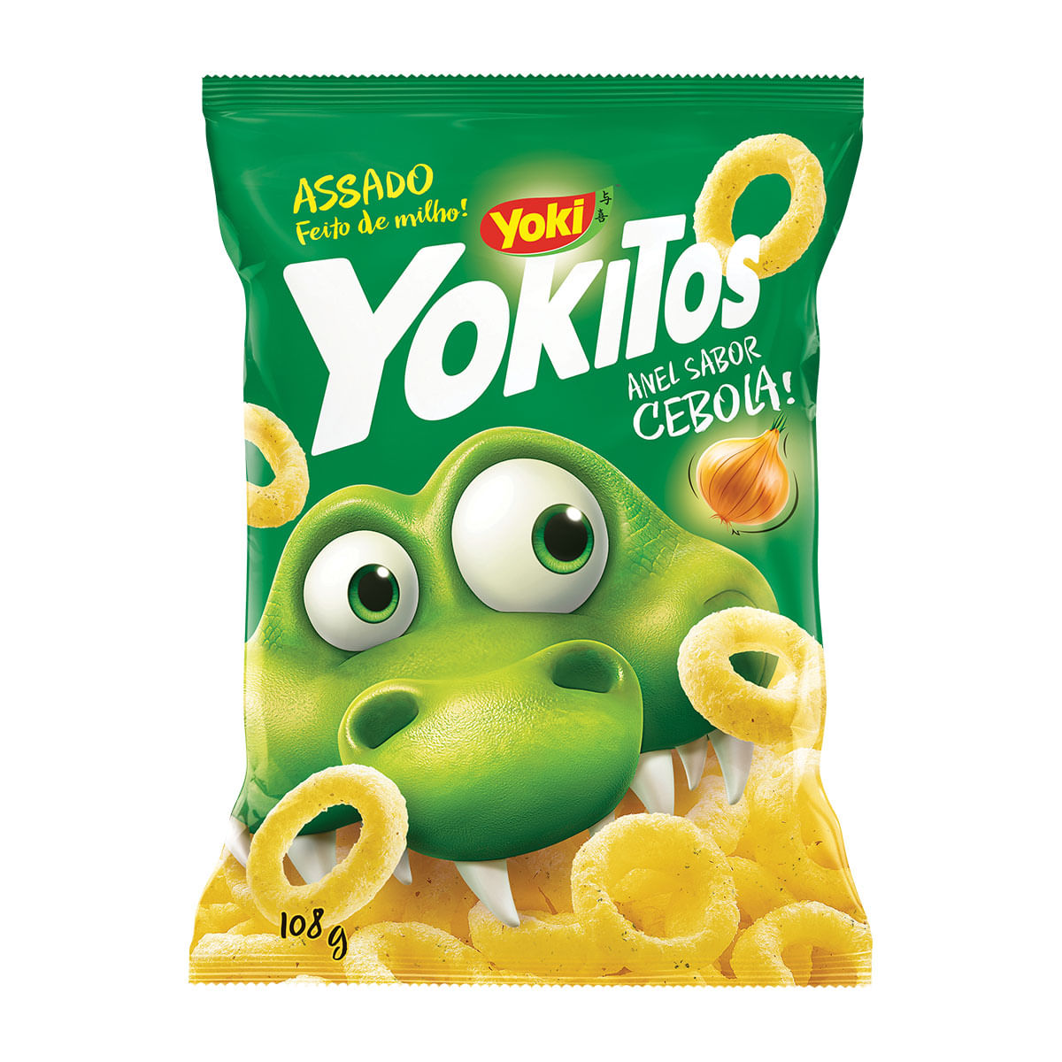 Salgadinho Yokitos Sabor Cebola 108g