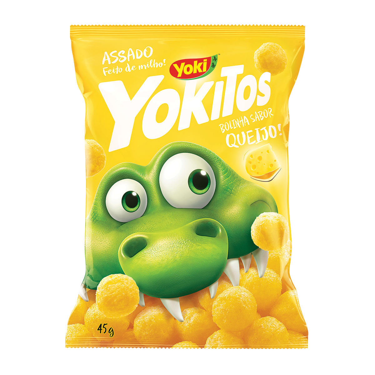 Salgadinho Yokitos Bolinha Sabor Queijo 45g