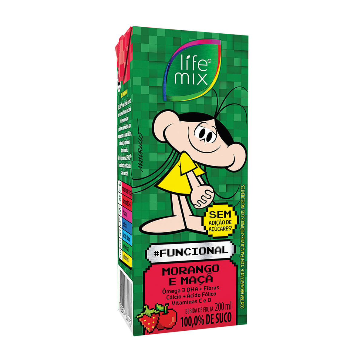 Suco de Morango e Maçã Life Mix Kids 200ml