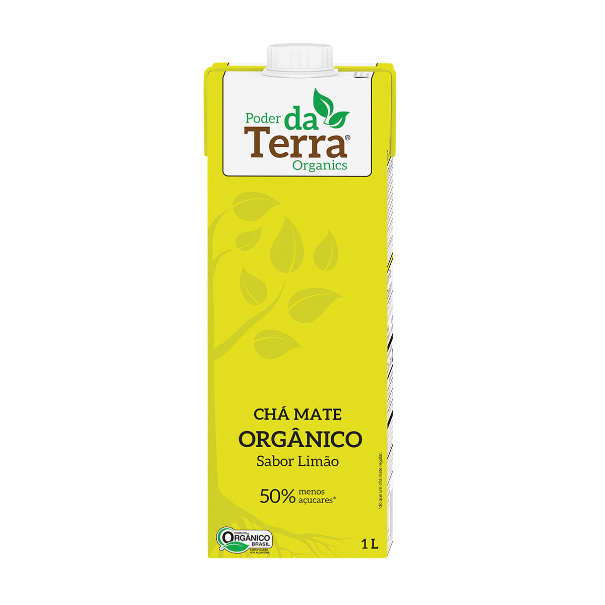 Chá Mate com Limão Poder da Terra 1 Litro