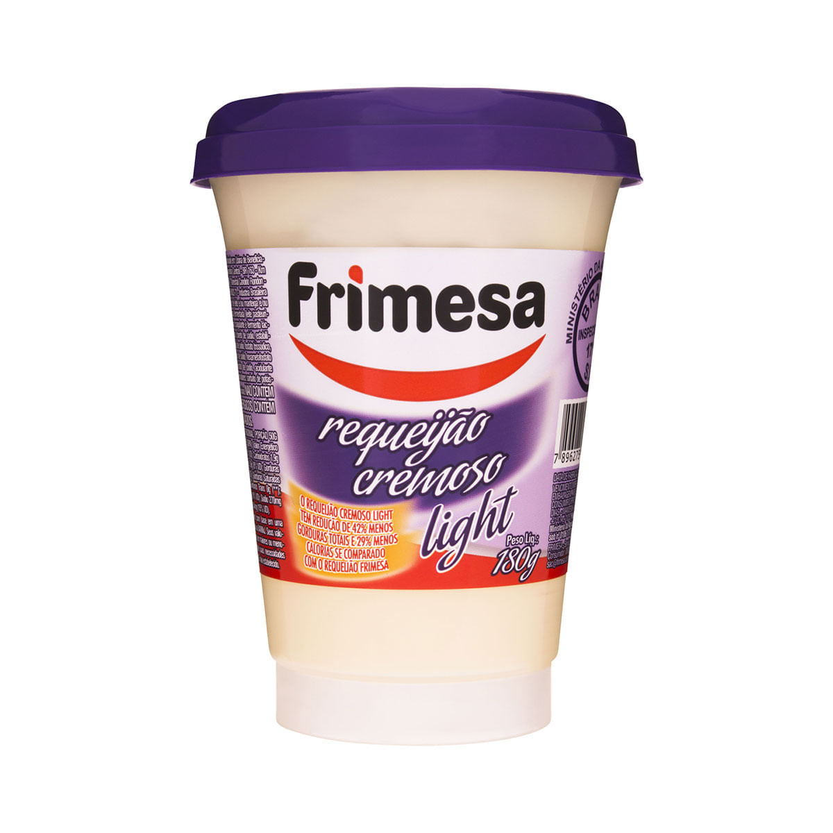 Requeijão Cremoso Light Frimesa 180g | Carrefour