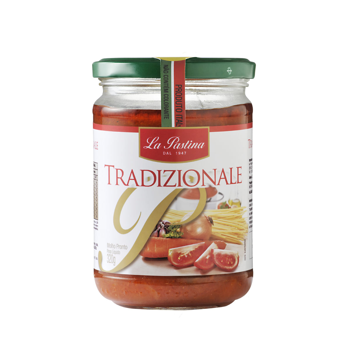 Molho de Tomate Tradicional La Pastina 320g