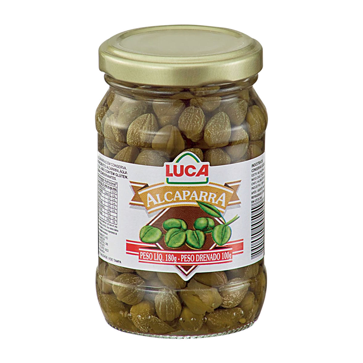 Alcaparra em Conserva Luca 100g