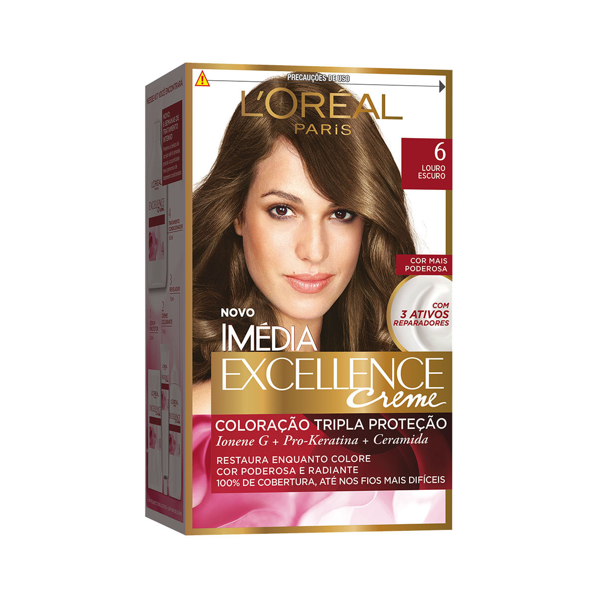 Tintura para Cabelo Louro Escuro L'Oreal Paris 47g