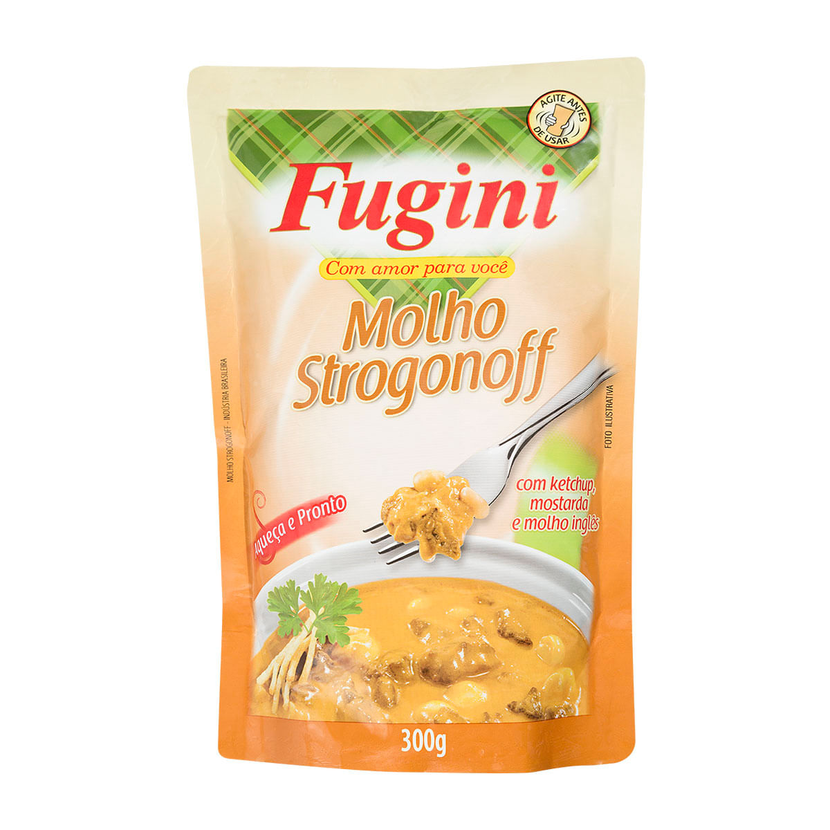 Molho de Strogonoff Fugini Sachê 300g