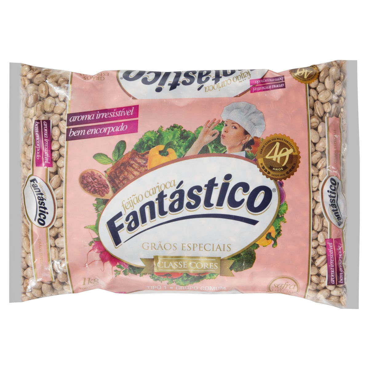 Feijão Carioca Fantástico 1Kg